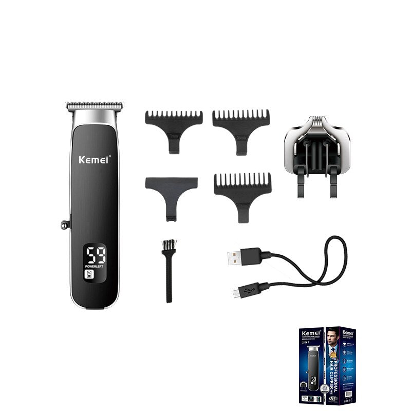 Professional Rechargeable Metal Clippers