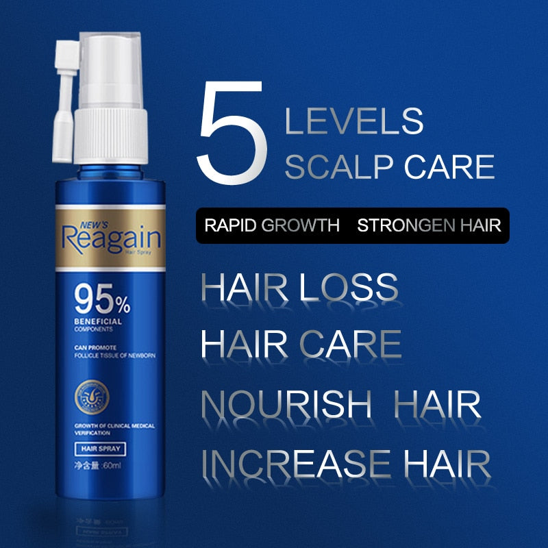 Beard Thick Hair Treatment Hair Rapid Growth Spray for Men Body Chest