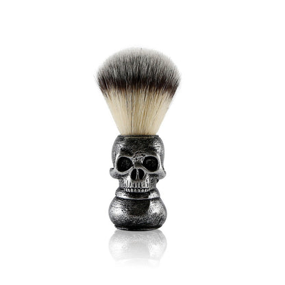 Men Shaving Beard Brush Skull Hair Shave