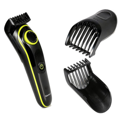 Grooming adjustable electric facial beard