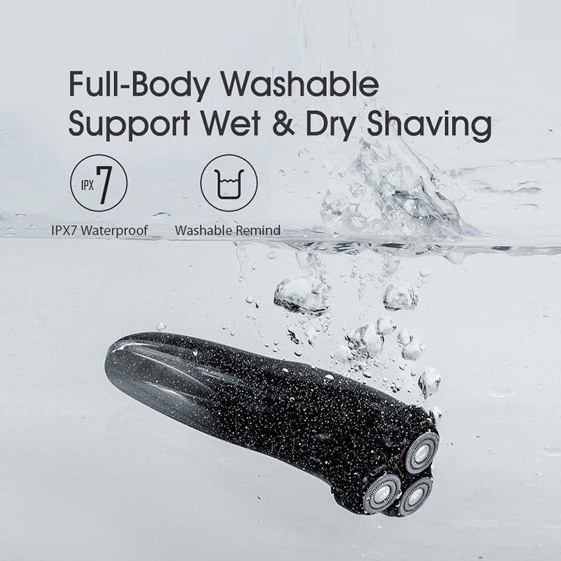 Electric Shaver Razor For Men Waterproof