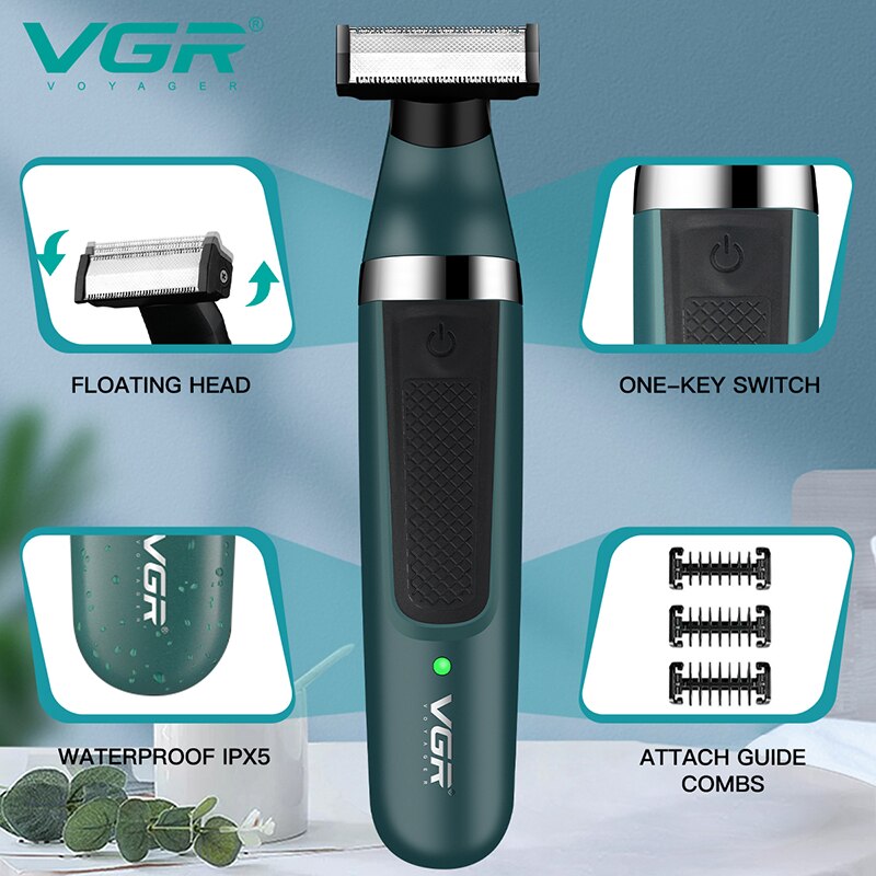 Professional Electric Shaver Washable