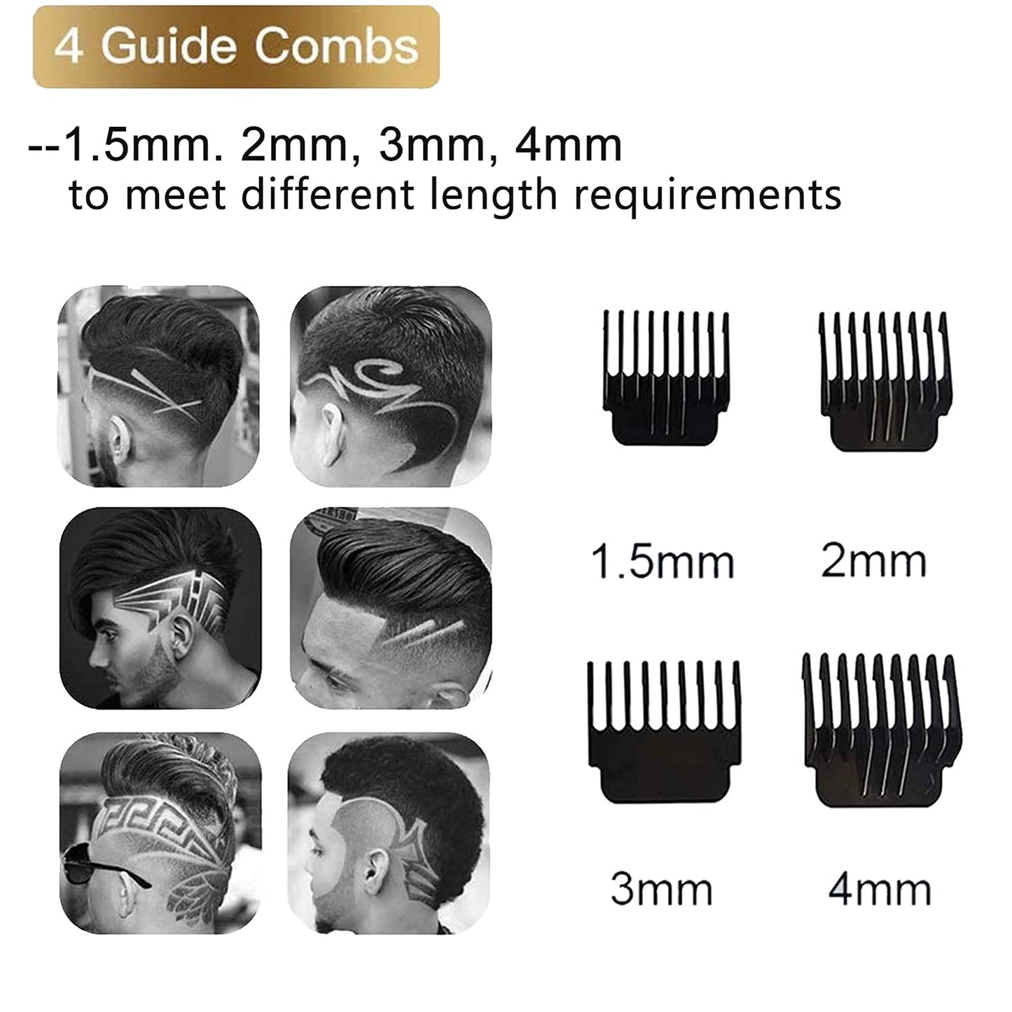 Hair Trimmer Barber Hair Clipper Cordless