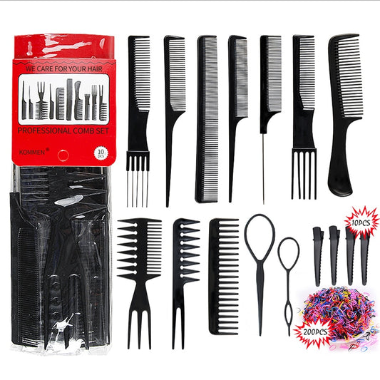 Stylist Comb Set Portable Hairdressing Tool