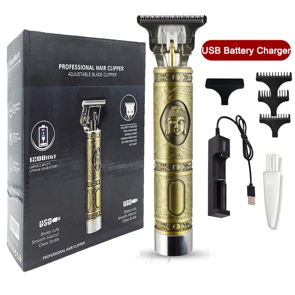 Hair Trimmer Barber Haircut Rechargeable