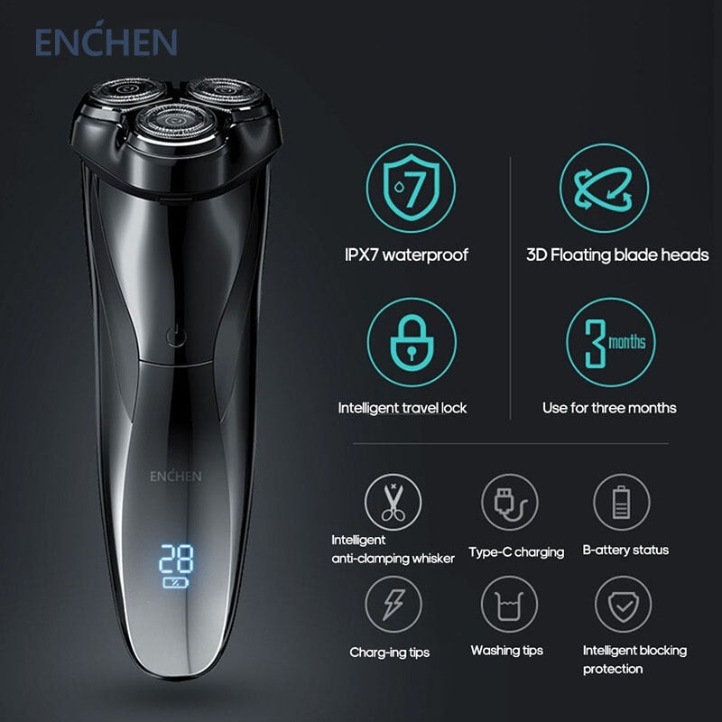 ENCHEN Blackstone3 Electric Razor Shaver