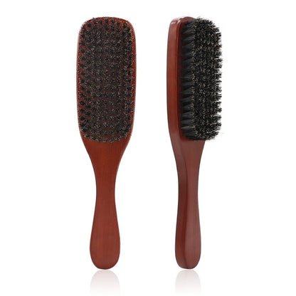 Natural Boar Bristle Beard Brush Men Facial