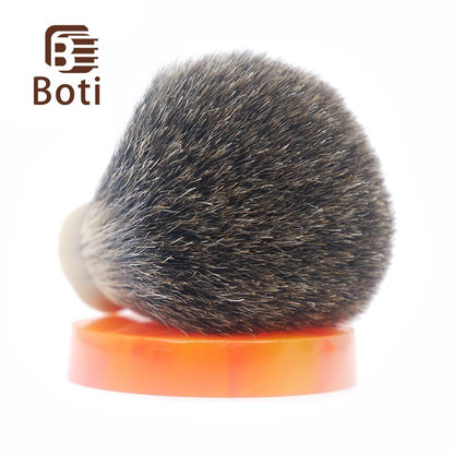 Pure Mix Badger Hair Knot Gel Tip Bulb Shape