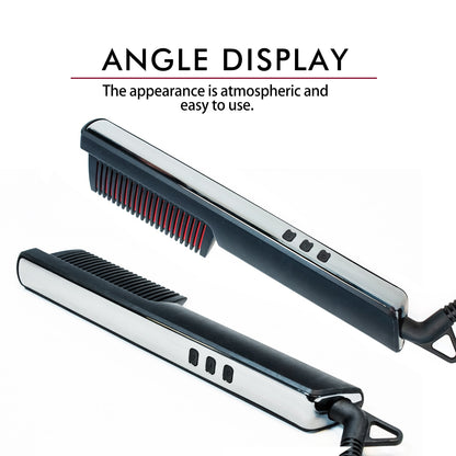 Men Beard Straightener Comb Ionic Hair Straightener