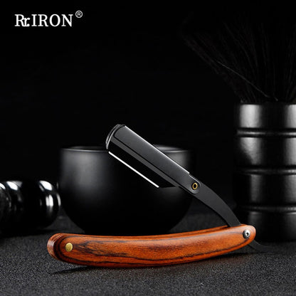 High-end Manual Folding Beard Shaving Care Razor