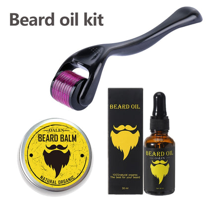 Men Beard Growth Kit Hair Growth Enhancer Thicker