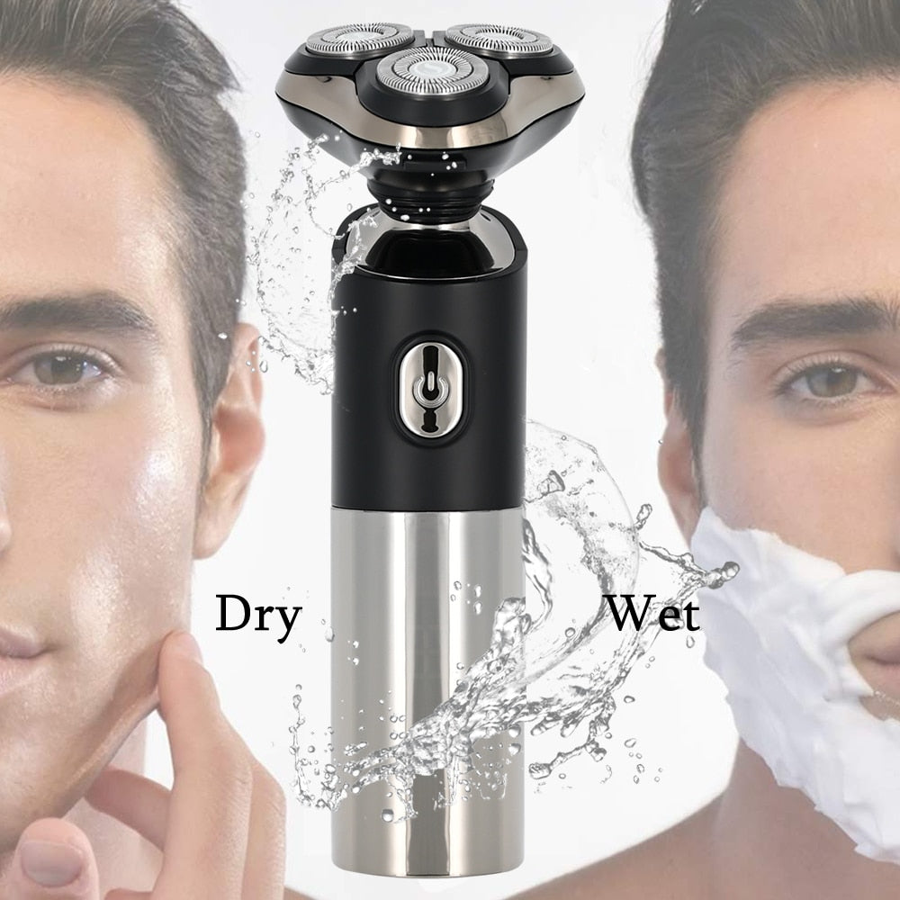 LCD Display Beard Trimmer Hair Clipper