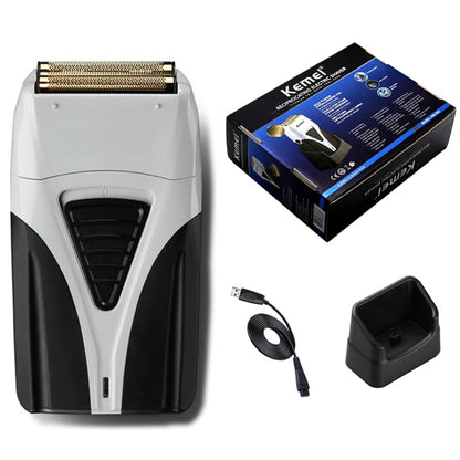 Powerful rechargeable electric shaver