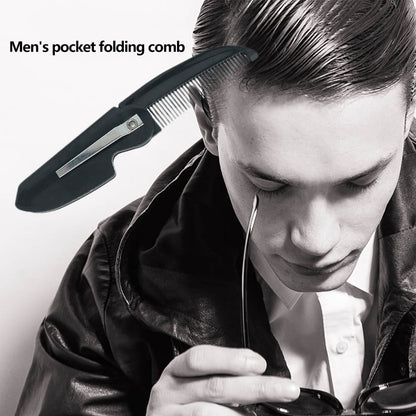 1Piece Man Woman Folding Portable Pocket Clip Beard