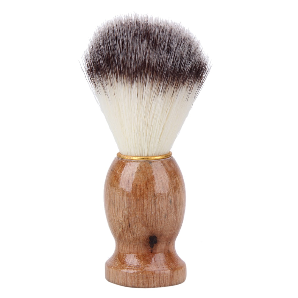 Men Beard Brush Wooden Handle Shaving Brush