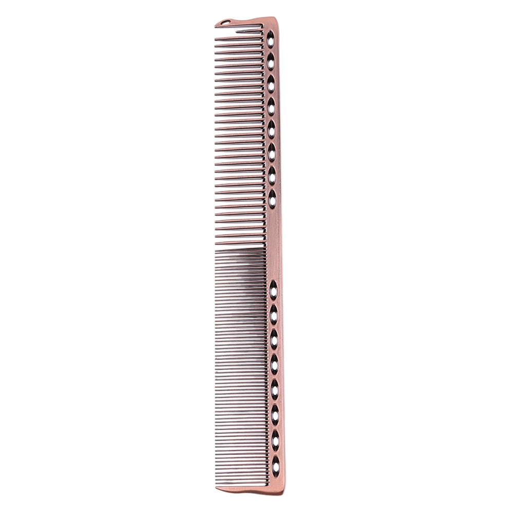 Aluminum Metal Anti-static Hairdressing Combs