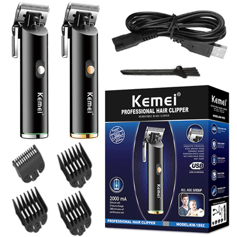 Hair clipper cord cordless trimmer