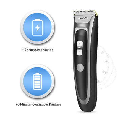 Rechargeable Hair Clipper Men Electric Hair Trimmer