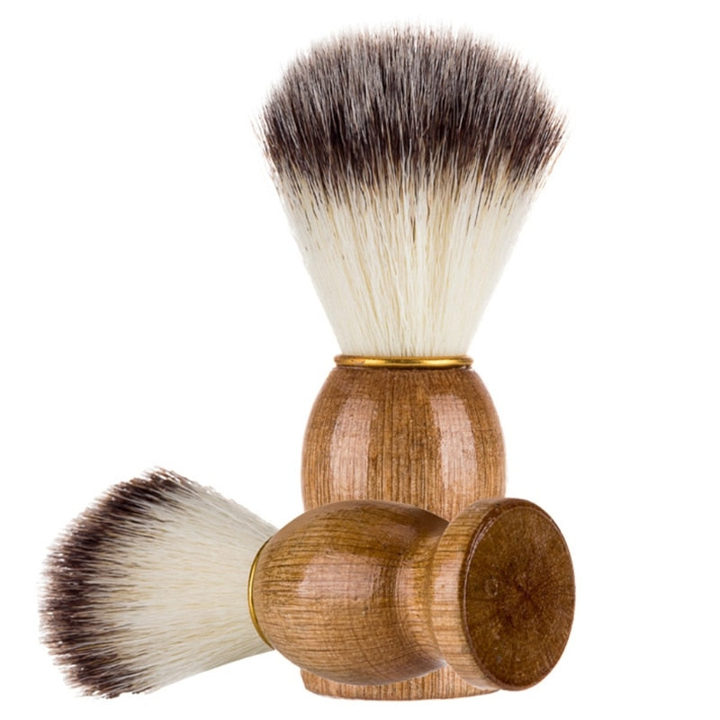 Men Shaving Brush with Wooden Handle Soft