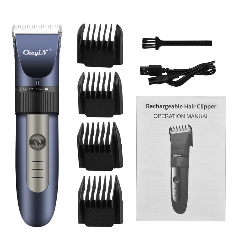 Hair Clipper Rechargeable Beard Trimmer