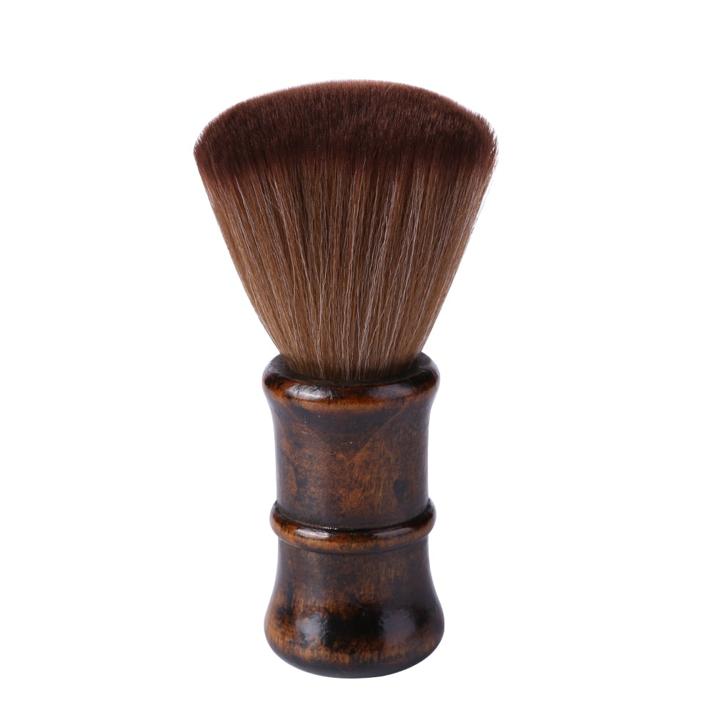 Soft Neck Face Duster Brushes Barb er Hair Clean