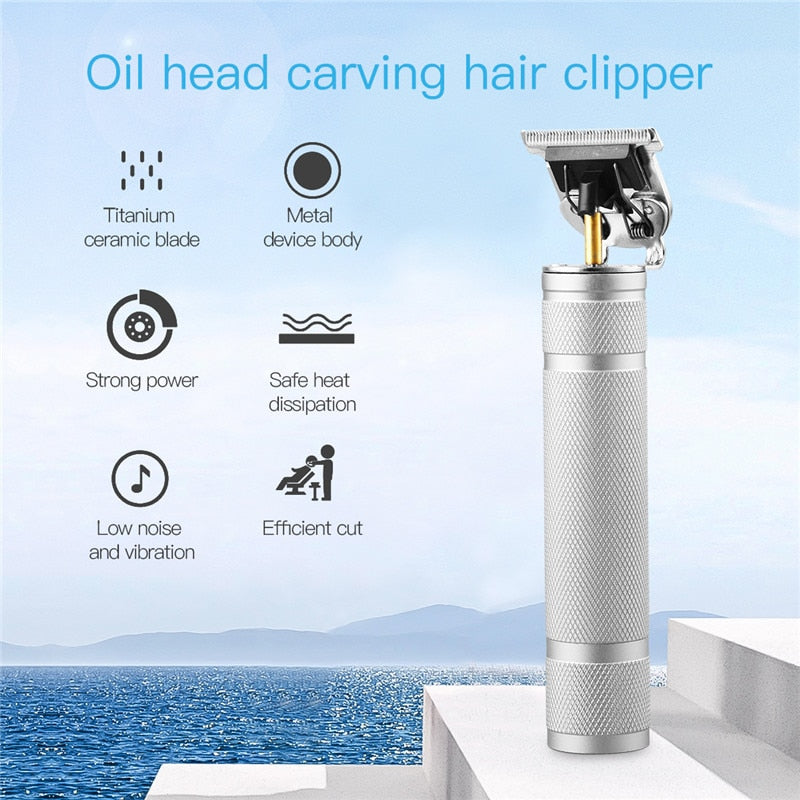 CkeyiN Professional Men Clipper Electric Hair Cutting