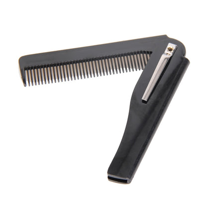 Design Foldable Hair Comb Pocket Clip Hair