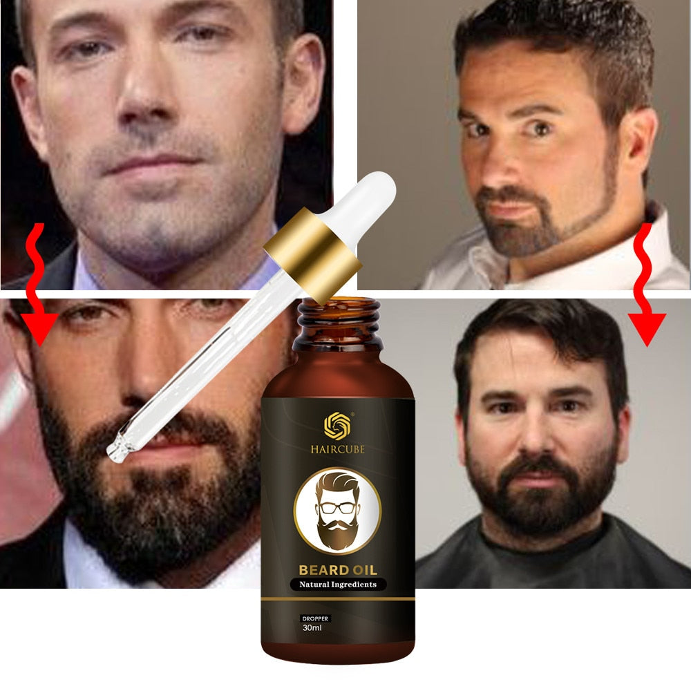 Beard Growth Essential Oil 100% Natural Beard Growth