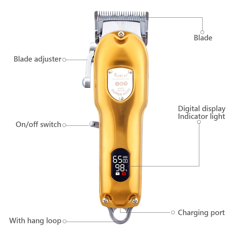 Professional Rechargeable Hair Trimmer