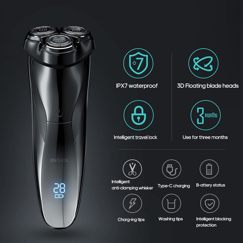 Blackstone 3 Electric Shavers for Men