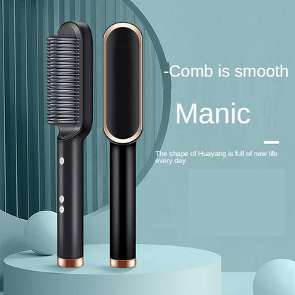 Professional Hair Straightener Curler Brush Curler Brush Ceramic