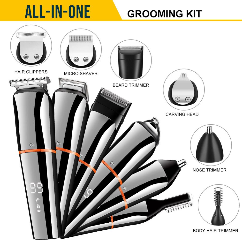 6 In 1 Hair Clipper Full Body Hair Trimmer Kit