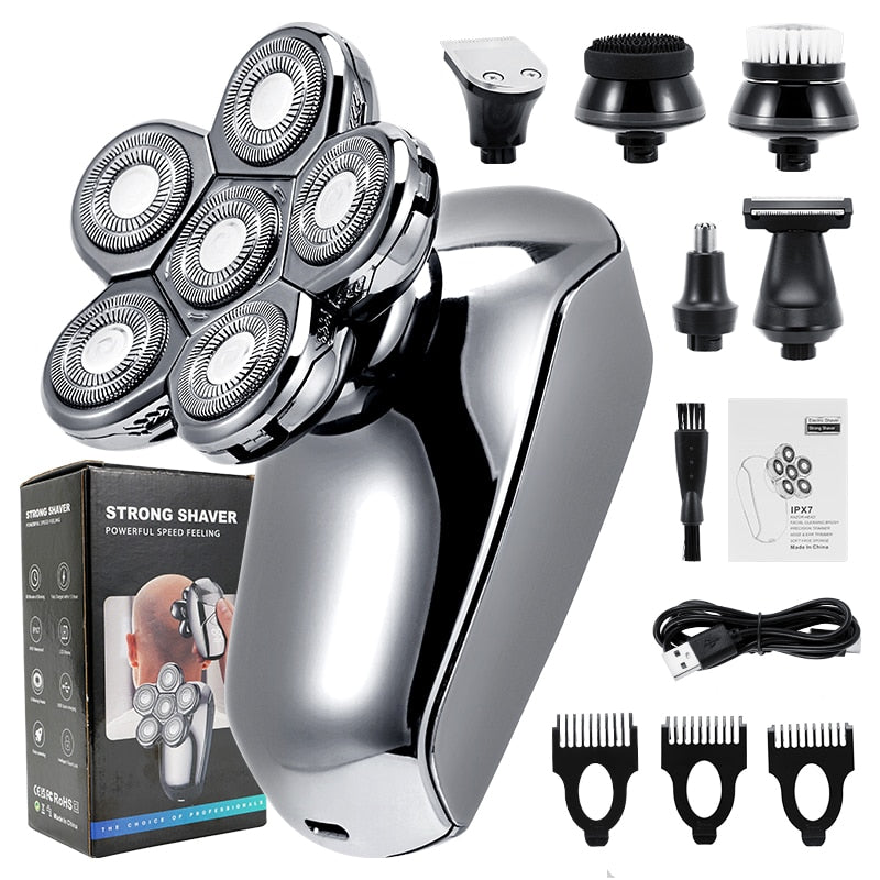 Rechargeable Powerful Beard Hair Electric Shaver