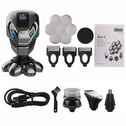 Wet Dry Electric Shaver For Men Beard Hair Trimmer