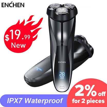 Electric Shaver Razor For Men Waterproof