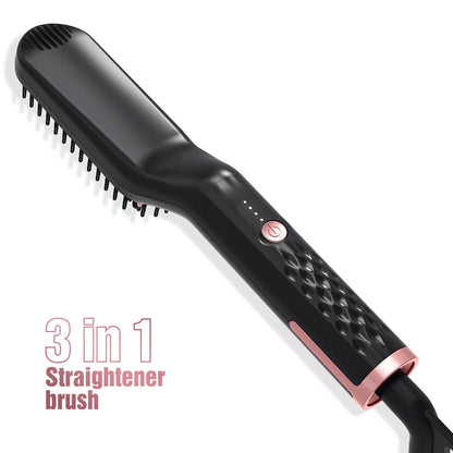 Men Beard Straightener Hot Heating Comb