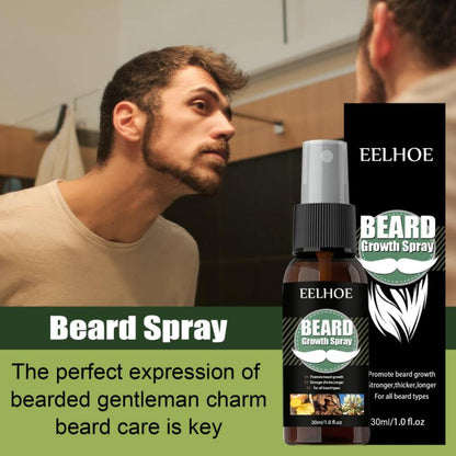 Men's Beard Growth Spray  Nourishing And Moisturizing Spray