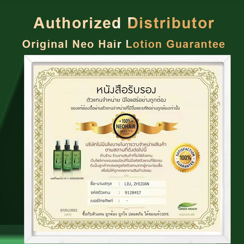 Original Neo Hair Lotion 120ml Made In Thailand Prevents Hair Loss