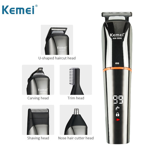 Hair Trimmers Men Professional Beard Clipper