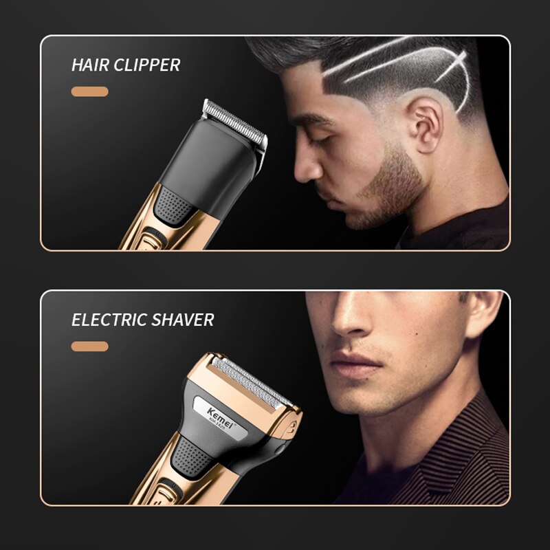 Grooming kit electric shaver for men beard hair trimmer electric razor