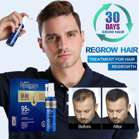 Beard Thick Hair Treatment Hair Rapid Growth Spray for Men Body Chest