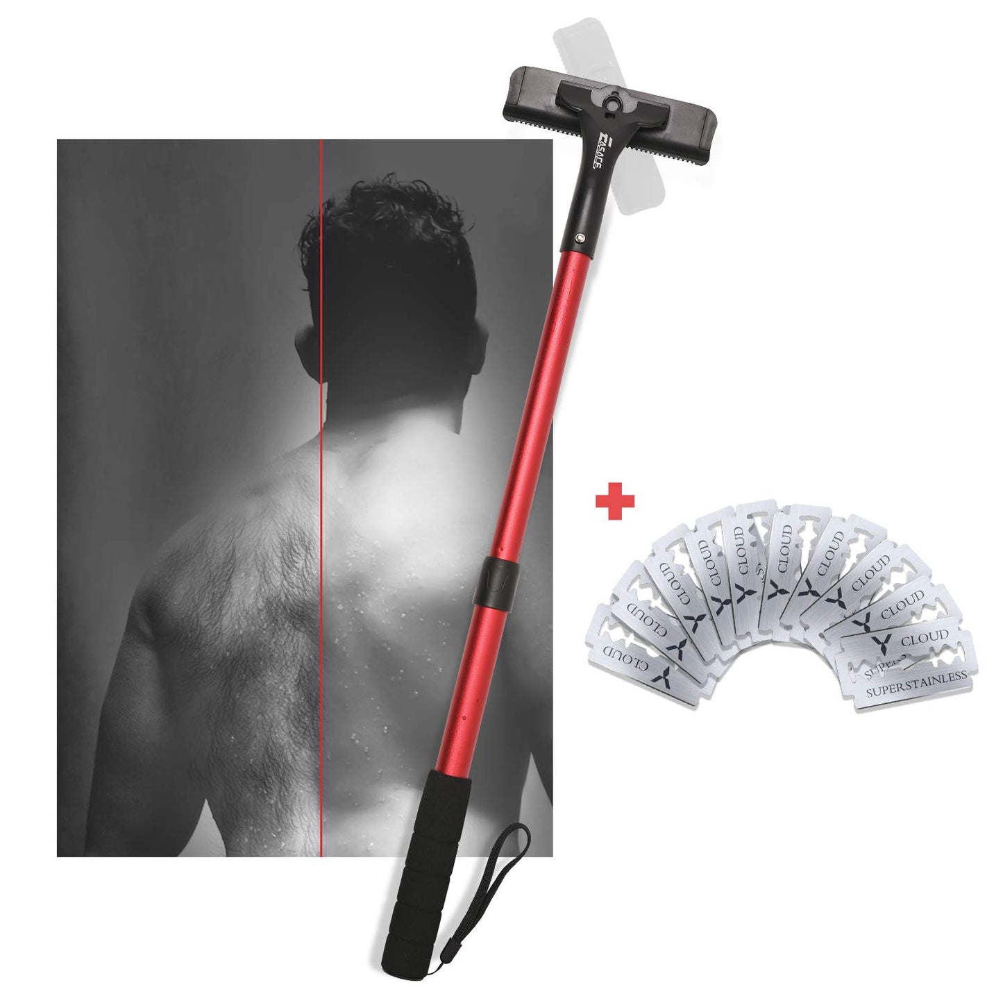 Special Offer Replacment Blades Back Shaver Razor Full-Body Grooming