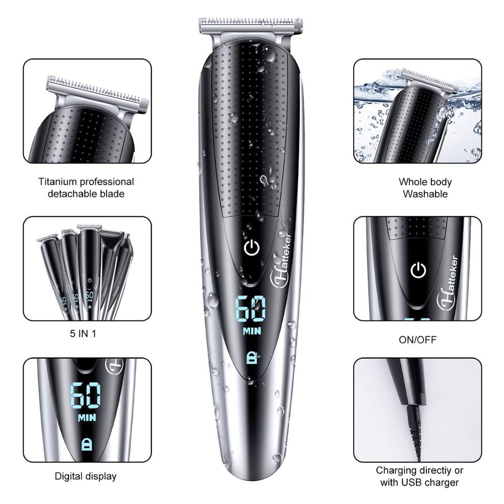 All in one grooming kit electric shaver for men