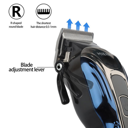 Electric LCD Hair Clipper Trimmer