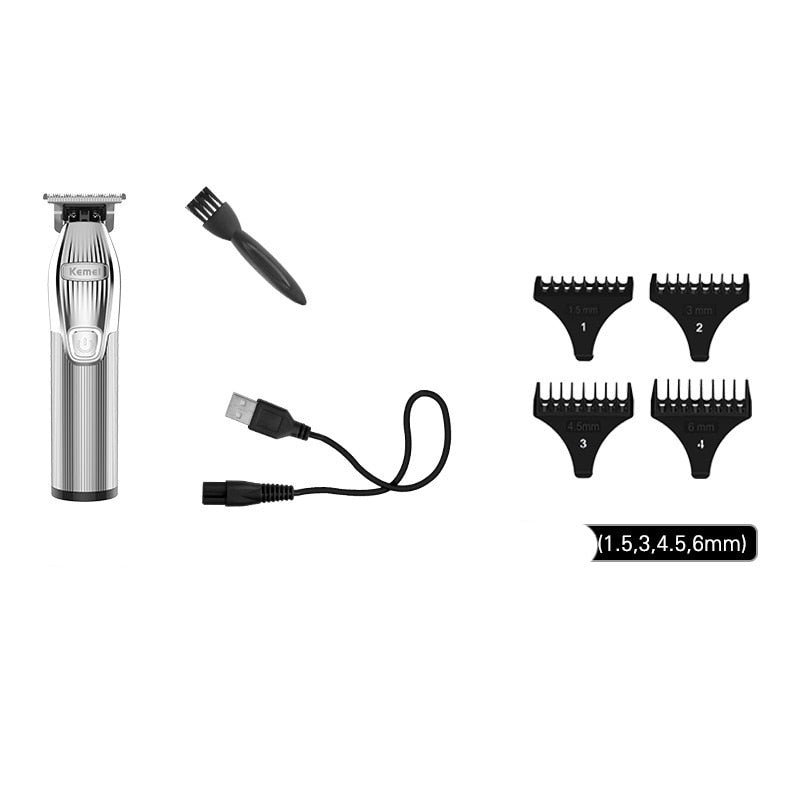 Professional Barber Shop Hair Clipper Kit 0mm Trimmer Electric Shaver