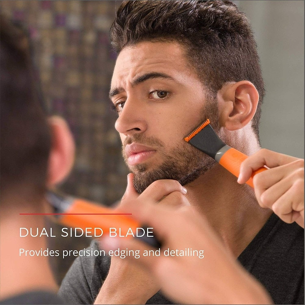 All-in-one kit wet dry facial electric shaver beard trimmer