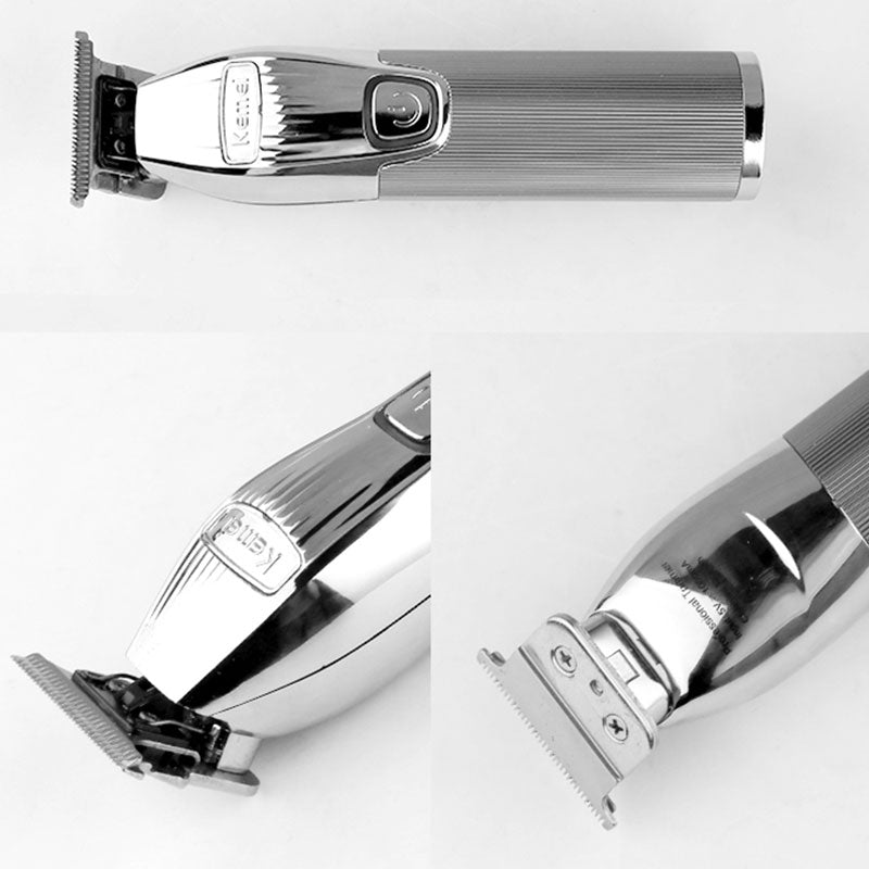 Cordless hairdressing hair clipper rechargeable