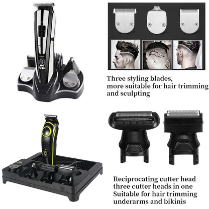 Kemei Hair Trimmer Electric Clipper Beauty Kit