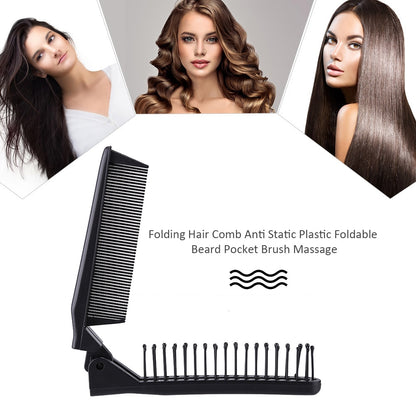 Portable Pocket Oil Hair Comb Folding Combs