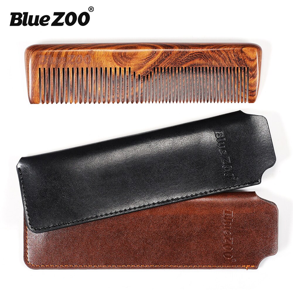 Blue Zoo Black Gold Sandalwood Men Care Comb